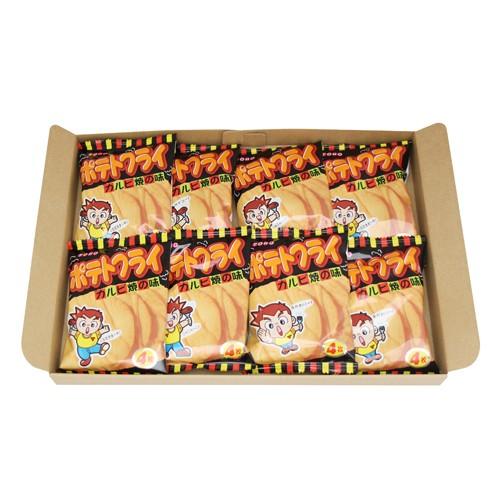 全国送料無料) 東豊製菓 ポテトフライ（カルビ焼） 11g 8コ入り メール