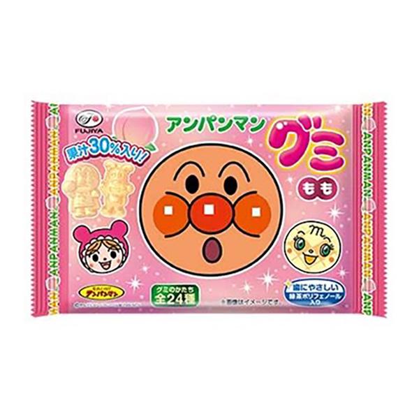 不二家 アンパンマングミ（もも） 6粒 160コ入り 2025/03/25発売 (4902555124186c) 不二家 アンパンマングミ（もも） 6粒 160コ入り 2025/03/25発売