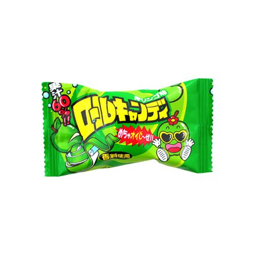 やおきん ロールキャンディ青リンゴ味 20g 24コ入り (4903013246464