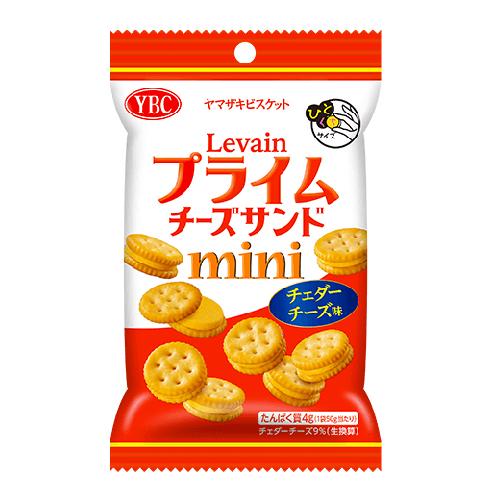 ヤマザキビスケット ルヴァンプライムミニサンド チェダーチーズ味 50g 10コ入り 18 05 14発売 おかしのマーチ 通販 Yahoo ショッピング