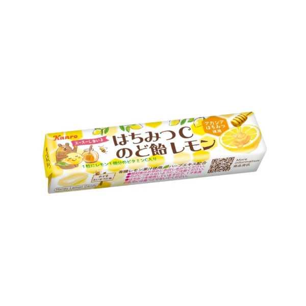 カンロ はちみつレモンcのど飴 スティックタイプ 11粒 10コ入り おかしのマーチ 通販 Yahoo ショッピング