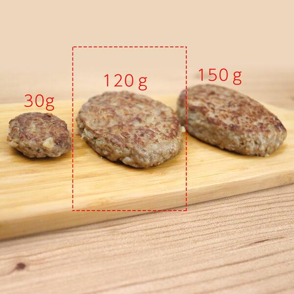 (地域限定送料無料)業務用 ロイヤルシェフ グリルハンバーグ 120g 10個　1ケース(5入)(計50個)(冷凍)(760178000ck)_2