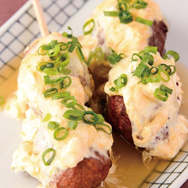 (地域限定送料無料)業務用 お店のための 鶏つくね串(軟骨入) 75g×4本 1ケース(20入)(計80本)(冷凍)(760721000ck)の画像