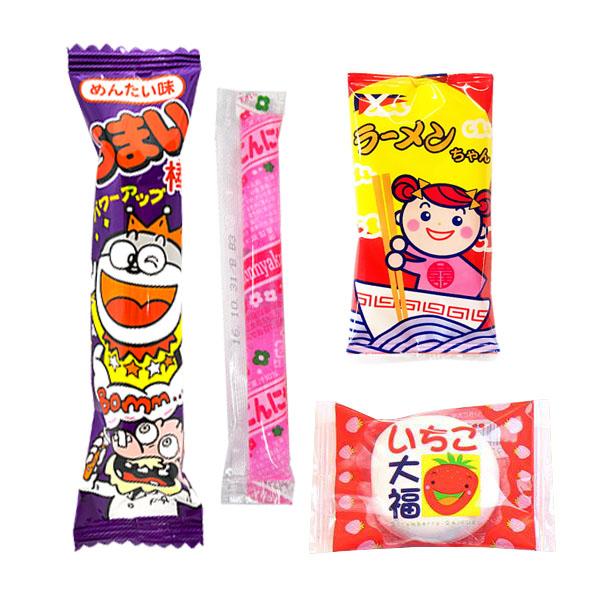 お菓子 詰め合わせ 100円 袋詰め おかしのマーチ (omtma8463) イベント 問屋 販促 縁日 個包装 業務用 お祭り 福袋 お菓子 子ども会 お菓子詰め合わせ 駄菓子｜okashinomarch｜02