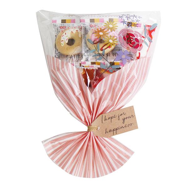 【marie's mam】お菓子ブーケ　オーダーメイド お菓子 詰め合わせ ブーケ 袋詰め 250円 おかしのマーチ (omtma8523