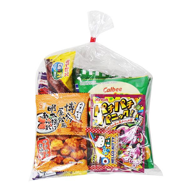 お菓子 詰め合わせ 透明袋 375円 袋詰め おかしのマーチ (omtma9108