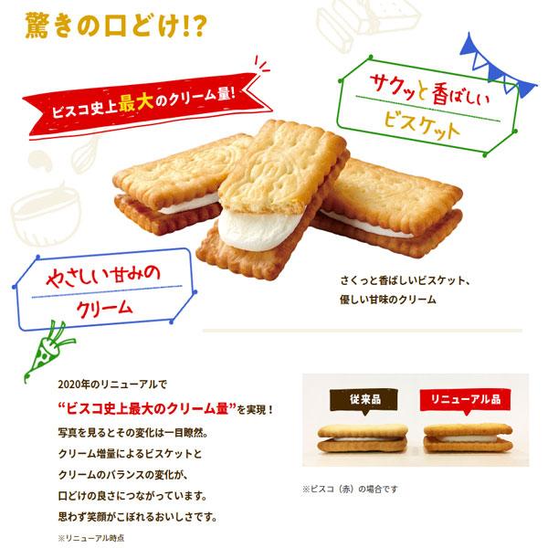 レビュー特典あり】江崎グリコ ビスコアソート 詰め合わせ (4種・計80