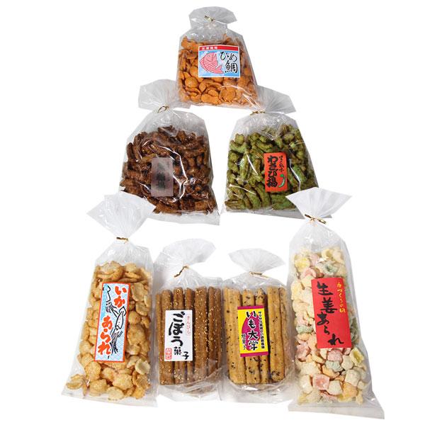 お菓子 詰め合わせ 手土産にどうぞ 森田製菓 あられ・おかき7種