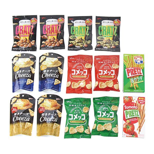 お菓子 お菓子 詰め合わせ グリコ たっぷりおつまみ セット チーザ