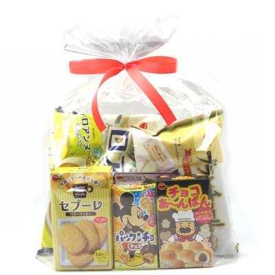 お菓子 詰め合わせ おかしのマーチ ブルボンのお菓子セット(6種類入)　ラッピングver (omtmabbswra)｜okashinomarch