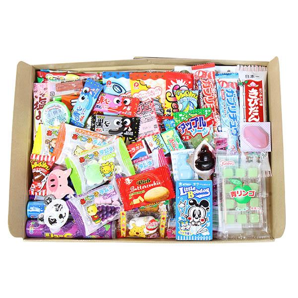 お菓子 詰め合わせ お菓子ぎっしり駄菓子箱セット(全55コ お菓子 詰め合わせ お菓子ぎっしり駄菓子箱セット(全55コ