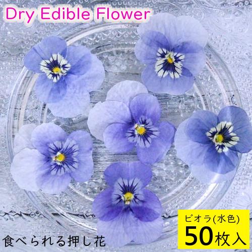 食用花 ドライフラワー 全国送料無料 食べられる押し花 ドライエディブルフラワー ビオラ 水色 50枚入り 有限会社トム メール便 Omtmb6268 Omtmb6268 おかしのマーチ 通販 Yahoo ショッピング