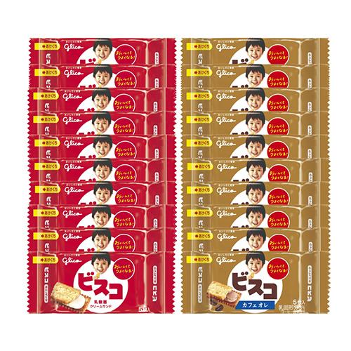 お菓子 詰め合わせ 全国送料無料 グリコ ビスコミニパック 5枚入 ビスコ カフェオレ セット 2種 計コ おかしのマーチ メール便 Omtmb6428 Omtmb6428 おかしのマーチ 通販 Yahoo ショッピング
