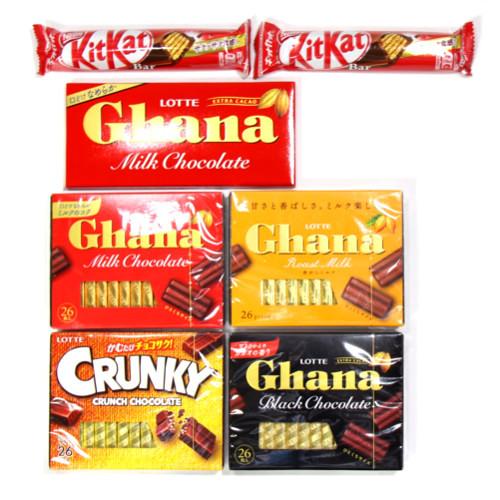 詰め合わせ お菓子 (全国送料無料) ロッテ高級チョコ各種入りセット (6