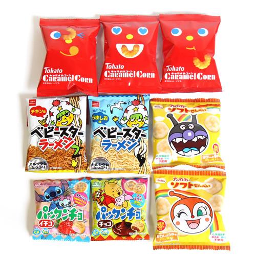 お菓子 詰め合わせ (全国送料無料) 人気スナックのミニサイズ