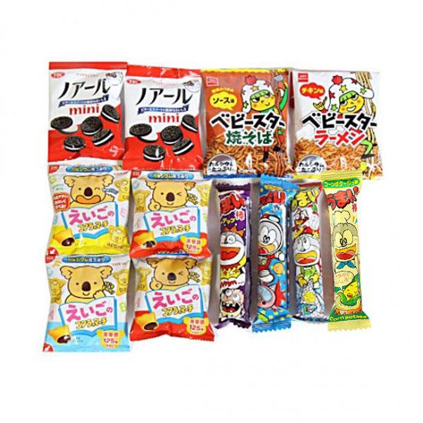 スナック菓子・チョコ菓子・ゼリー・他　お菓子・飲料　詰め合わせセット② お菓子 詰め合わせ(全国送料無料)チョコとスナックの食べ比べセットB