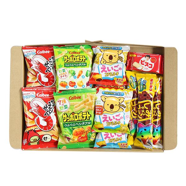 お菓子 詰め合わせ(全国送料無料) お子様喜ぶおやつ12個当たると良いねセットＣ(5種・計12コ)おかしのマーチ メール便 (omtmb7874)｜okashinomarch｜03