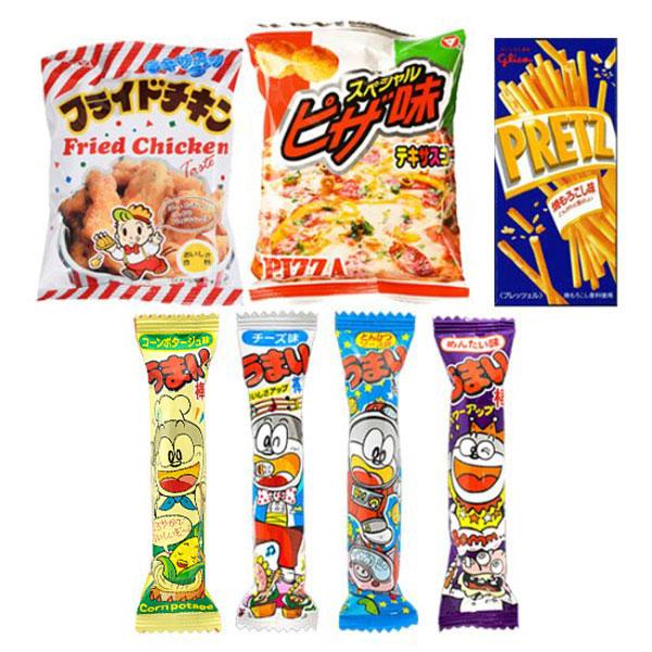 おまけ付！　スナック菓子　お菓子詰め合わせセット　① Amazon.co.jp: スナック菓子 詰め合わせ 小袋 12種24袋 ミニ お