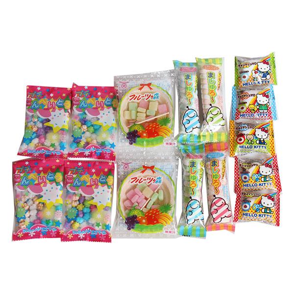 お菓子 詰め合わせ フルーツの森が入ったお菓子セット(4種・計15コ) おかしのマーチ メール便 (omtmb8727)【小袋 スナック 食べ切り お菓子 詰め合わせ｜okashinomarch｜02