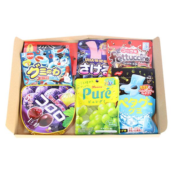 お菓子 詰め合わせ お菓子詰め合わせグミいろいろ食べくらべ当たると