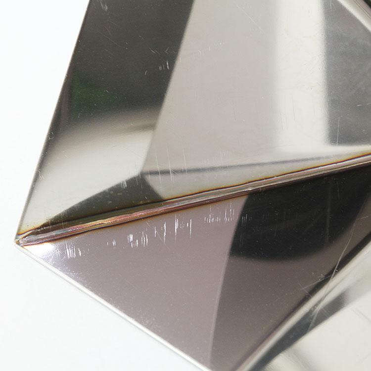 18-8ステンレス製 三角ピラミッド型 10cm ボンブ 業務用 ケーキ 18-8ステンレス製 三角ピラミッド型 10cm ボンブ 業務用 ケーキ