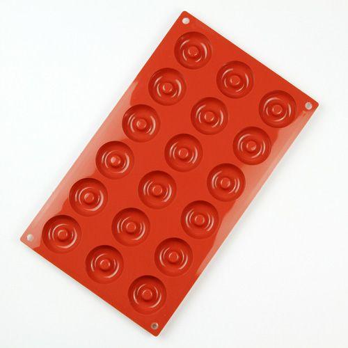 シリコンフレックス サバラン型18ヶ付 SF-010 シリコン型 ケーキ型