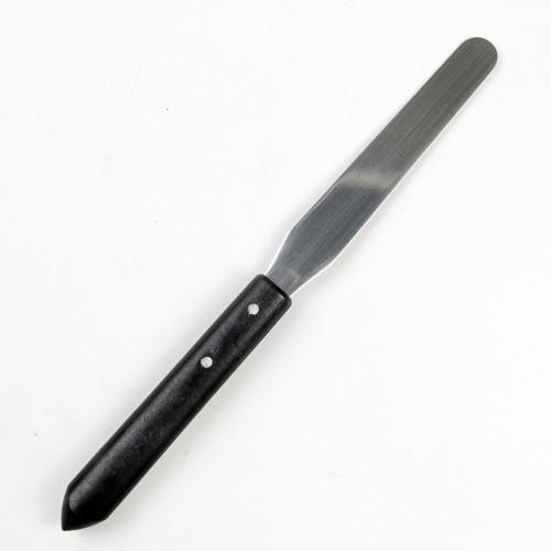ミニパレットナイフ 黒柄 NO.3（全長280mm） ステンレス スパチュラ