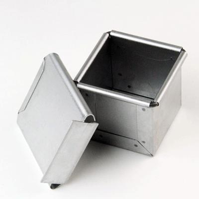 【中古品】食パン型/キューブ型5cm角セット/松永製作所 サイコロ食パン型 5cm角（0.07斤） キューブ型 松永製作所 焼き型 金型