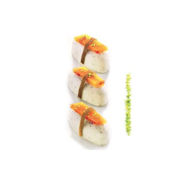 シリコンフレックス すし/寿司 12個付き SF176 Sushi Nigiri お菓子 シリコン型｜okashinomori｜04