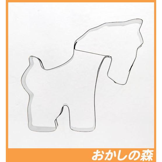 クッキー抜き型 ひっかけ クッキー型 ホース/うま（馬） 型抜き 動物