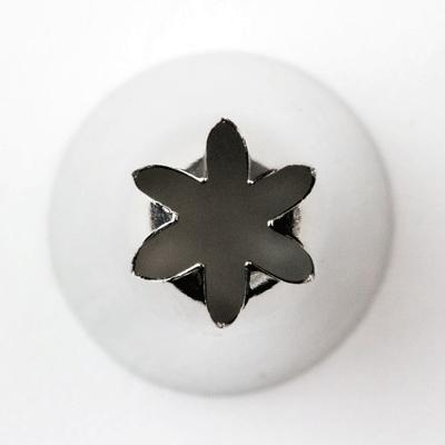 MARPOL口金 花6切 #1B 絞り口金 ケーキ作りに デコレーション チップ 金口 絞り金|okashinomori|02