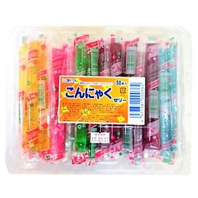 坂製菓 こんにゃくゼリー 50本入 駄菓子ゼリー : 信州上田のおかしや