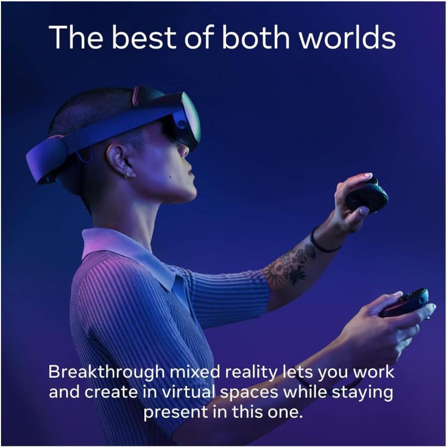 並行輸入品 新品 Meta Quest Pro 256GB VRヘッドセット : oka shop