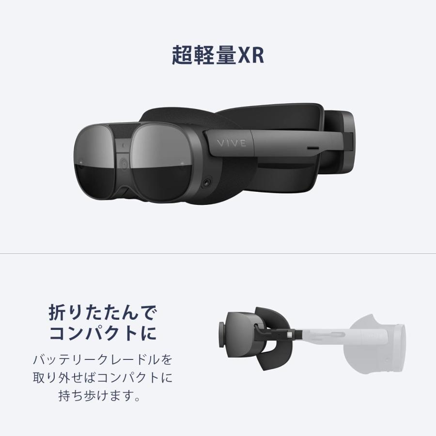 HTC VRヘッドセット VIVE XR Elite デラックスパック : oka shop