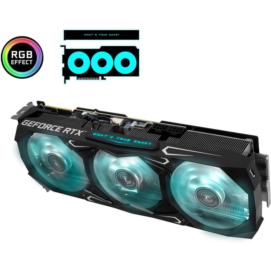 新入荷！ 玄人志向 NVIDIA GeForce RTX3080搭載 グラフィックボード GDDR6X 10GB トリプルファンモデル GG-RTX3080-E10GB/TP 【SKC2254344318】(80960円)
