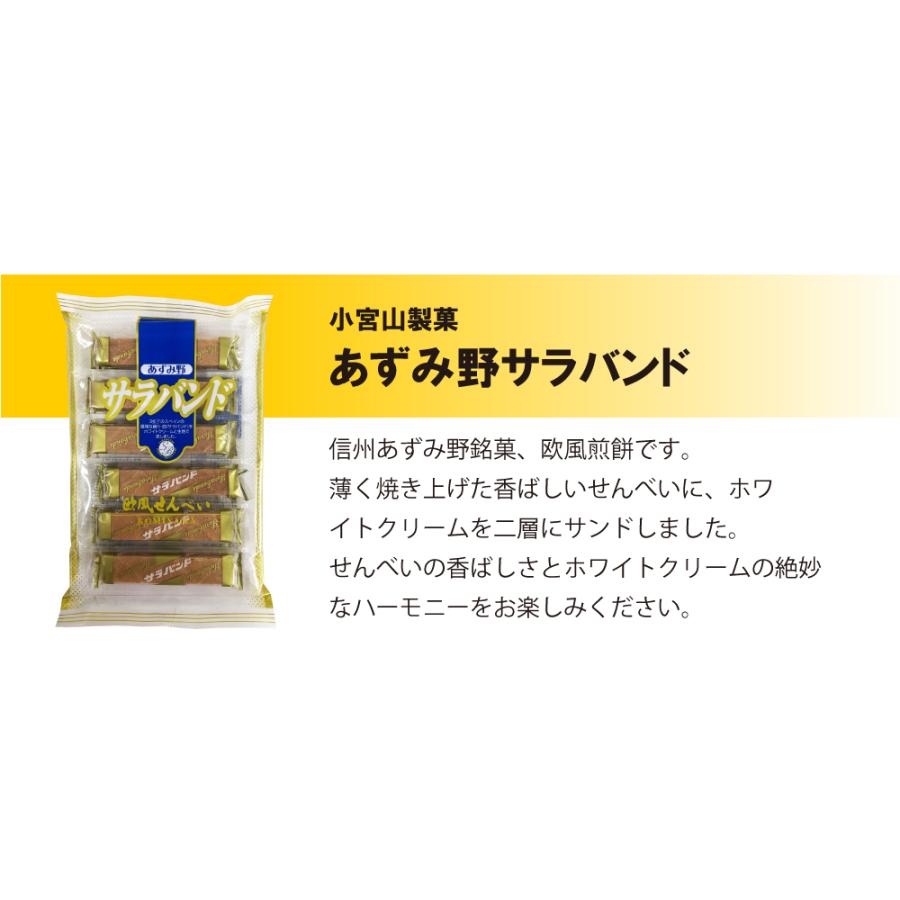 小宮山製菓 サラバンド （2袋） 洋菓子 信州 安曇野 ホワイトクリーム