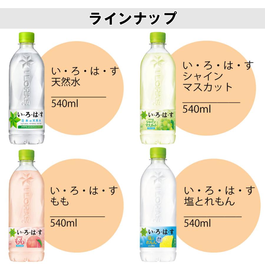 い・ろ・は・す 選べてお得！！ 540ml よりどり 2ケース セット 48本