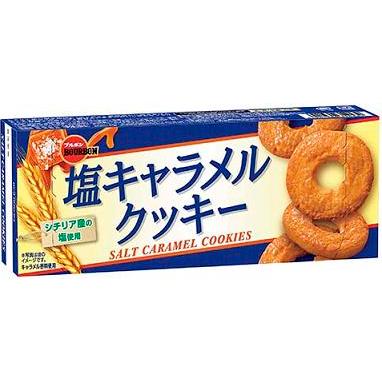 ブルボン 塩キャラメルクッキー 9枚×12箱入 : おかしレンジャー ブルボン 塩キャラメルクッキー 9枚×12箱入 : おかしレンジャー