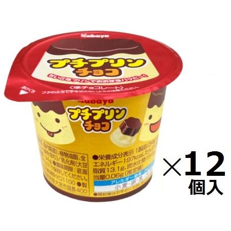 Kabaya カバヤ食品 プチプリンチョコ 34g×12個入 誕生日 イベント