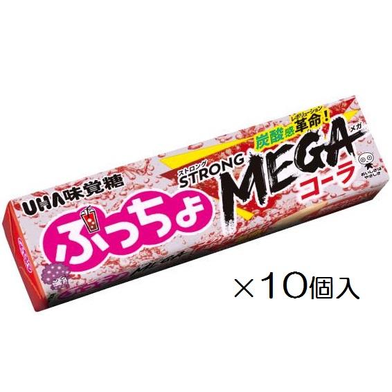 UHA味覚糖 ぷっちょスティックコーラ 10粒×10個入 A グミ