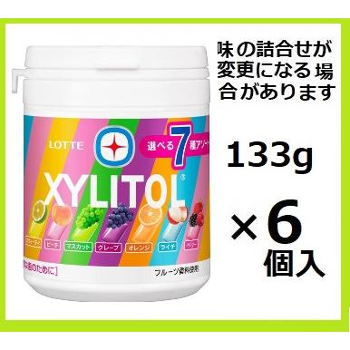 [送料込]　ロッテ　キシリトール　選べるアソート7種　ボトル　36個 ロッテ キシリトールガム7種アソートボトル 143g×3個 1個：730円