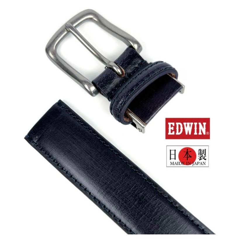 全7色 日本製 EDWIN エドウイン リアルレザー フェザー ベルト 3cm幅おしゃれ 誕生日 記念 プレゼント ギフト 送料無料 : オカ ...