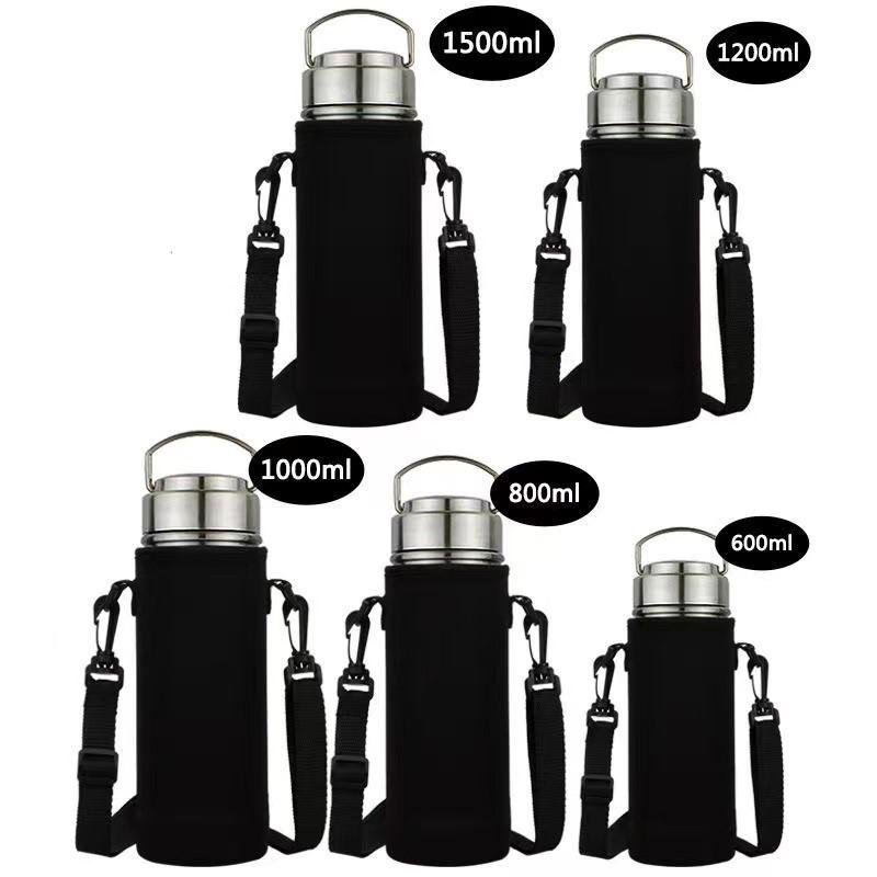 肩掛けショルダー水筒カバー 1L 1リットル キッズカバーシンプル 大人