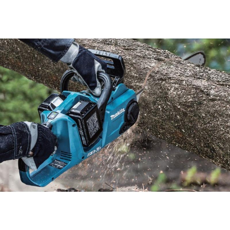 morialoha　マキタ電動チェーンソー　MUC353D　バッテリー×2 Amazon | マキタ 充電式チェンソー ガイドバー350mm 青 18V+18V