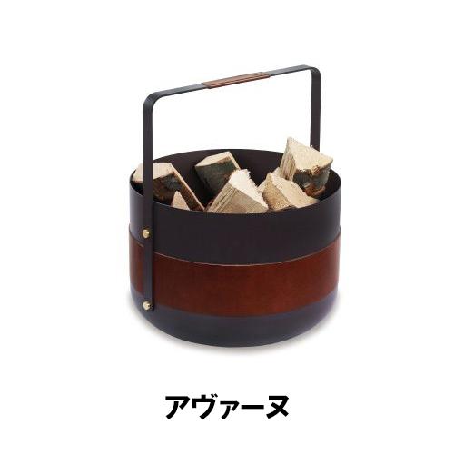 【FIRE SIDE ファイヤーサイド ウッドバスケット エマ】70012 キャンプ アウトドア グランピング アウトドア ストーブ ストーブ周り バスケットの画像