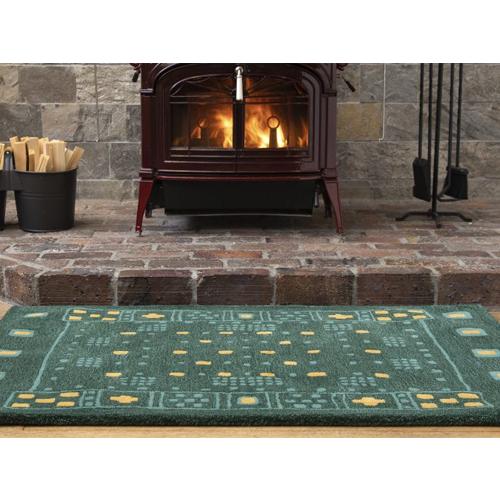 アウトドアマット Fireside ハースラグ ラスティック レッド