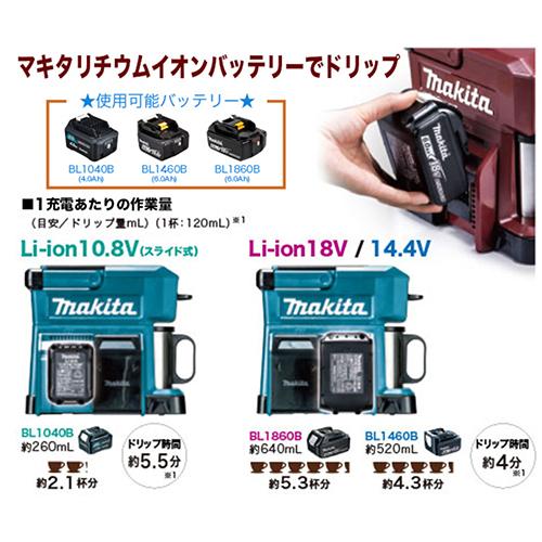 マキタ　コーヒーメーカー　珈琲　充電式　アウトドア　キャンプ✨お値下げ中✨ マキタ コーヒーメーカー 珈琲 充電式 アウトドア キャンプ✨お