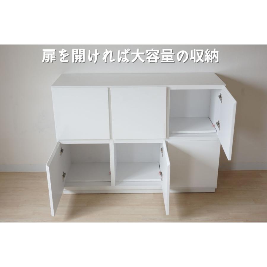 大川家具ドットコム オスロ改 80センチ幅 2段 キャビネット