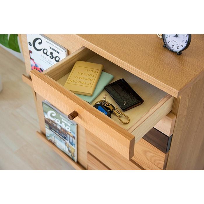 大川家具　木製チェスト マガジンラック 大川家具ドットコム（オオカワカグドットコム） チェスト タンス 6段