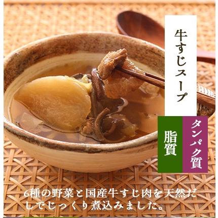 2022 御歳暮 ギフト 惣菜 冷凍 お惣菜 どて煮 牛すじ 無添加 国産牛 野菜惣菜 冷凍食品 送料無料 お試しセット 9種類×1パック|okawari|06